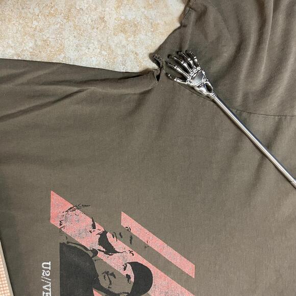 Vintage U2 Vertigo‎ Tour 2005 Brown American Apparel Band T Shirt XL - Picture 4 of 7